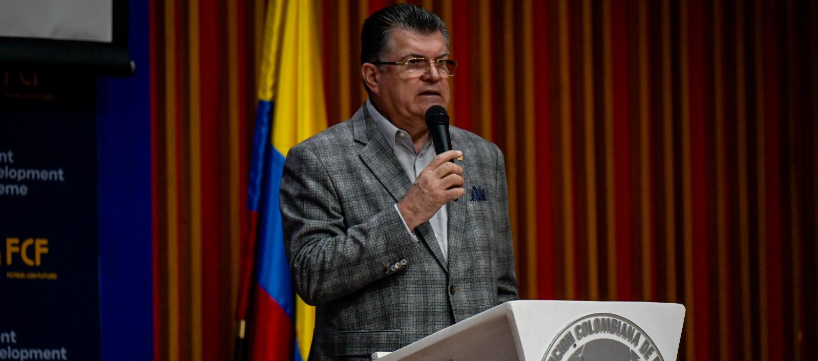 Carlos Mario Zuluaga, presidente de la Dimayor.