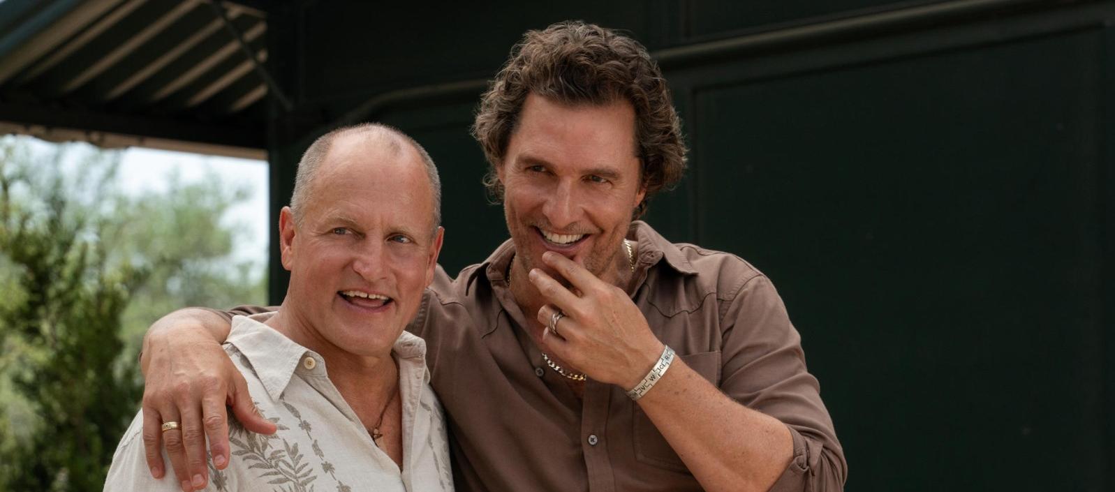 Los actores Matthew McConaughey y Woody Harrelson. 
