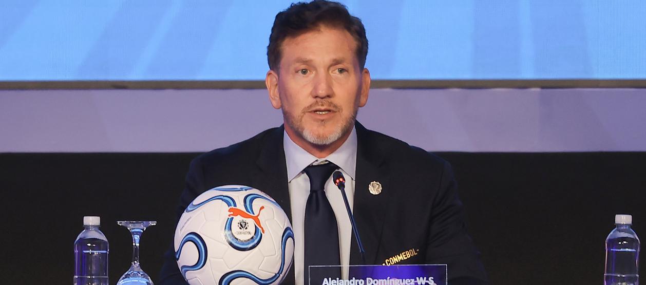 Alejandro Domínguez, presidente de la Conmebol. 