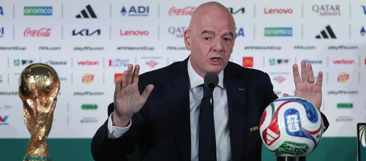 El suizo Gianni Infantino, presidente de la Fifa.