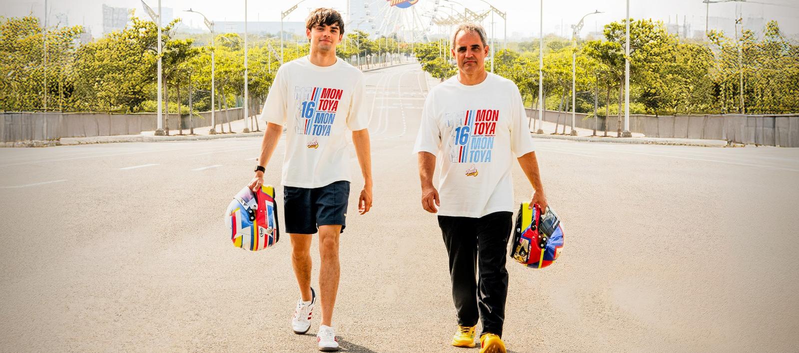 Sebastián Montoya y su padre, Juan Pablo, protagonistas del Circuito Pony Malta 2026.