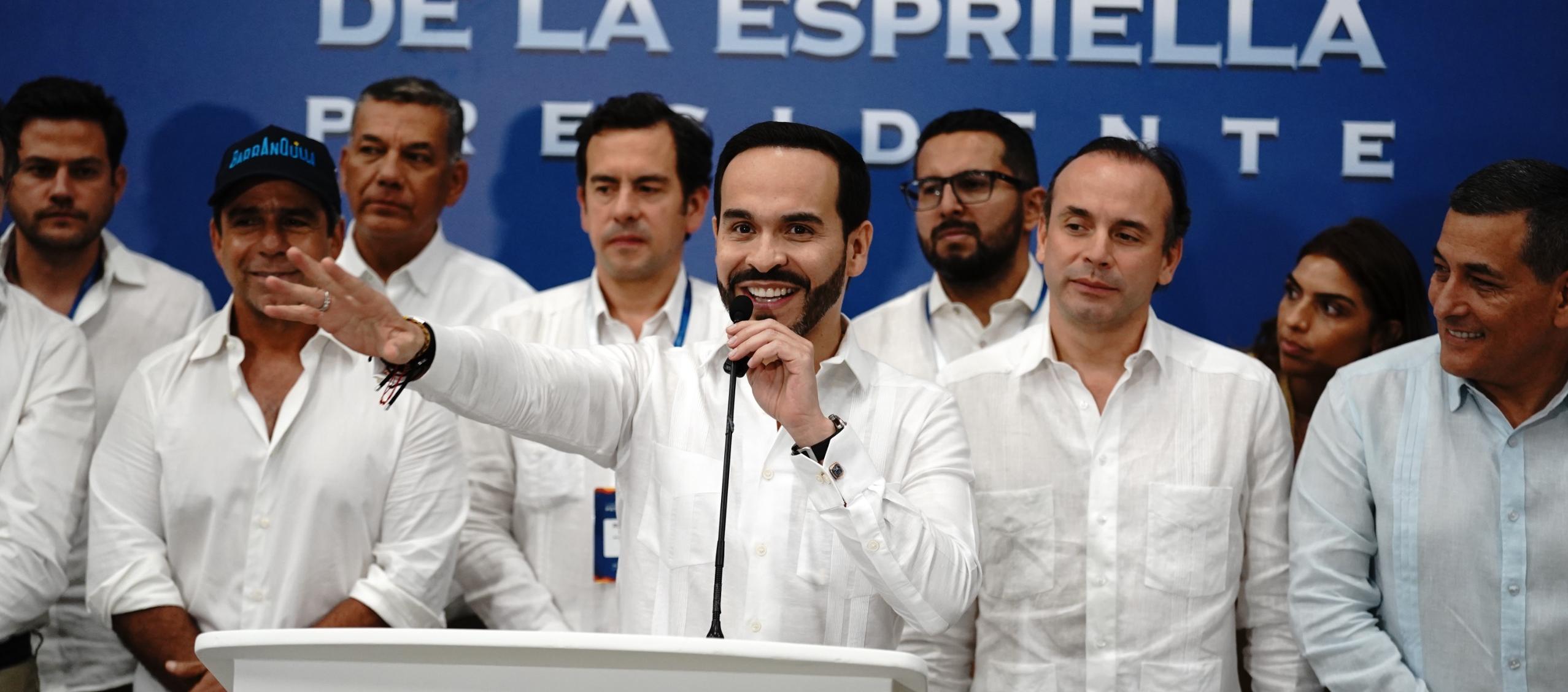 Abelardo De La Espriella, presidente electo de Colombia. 