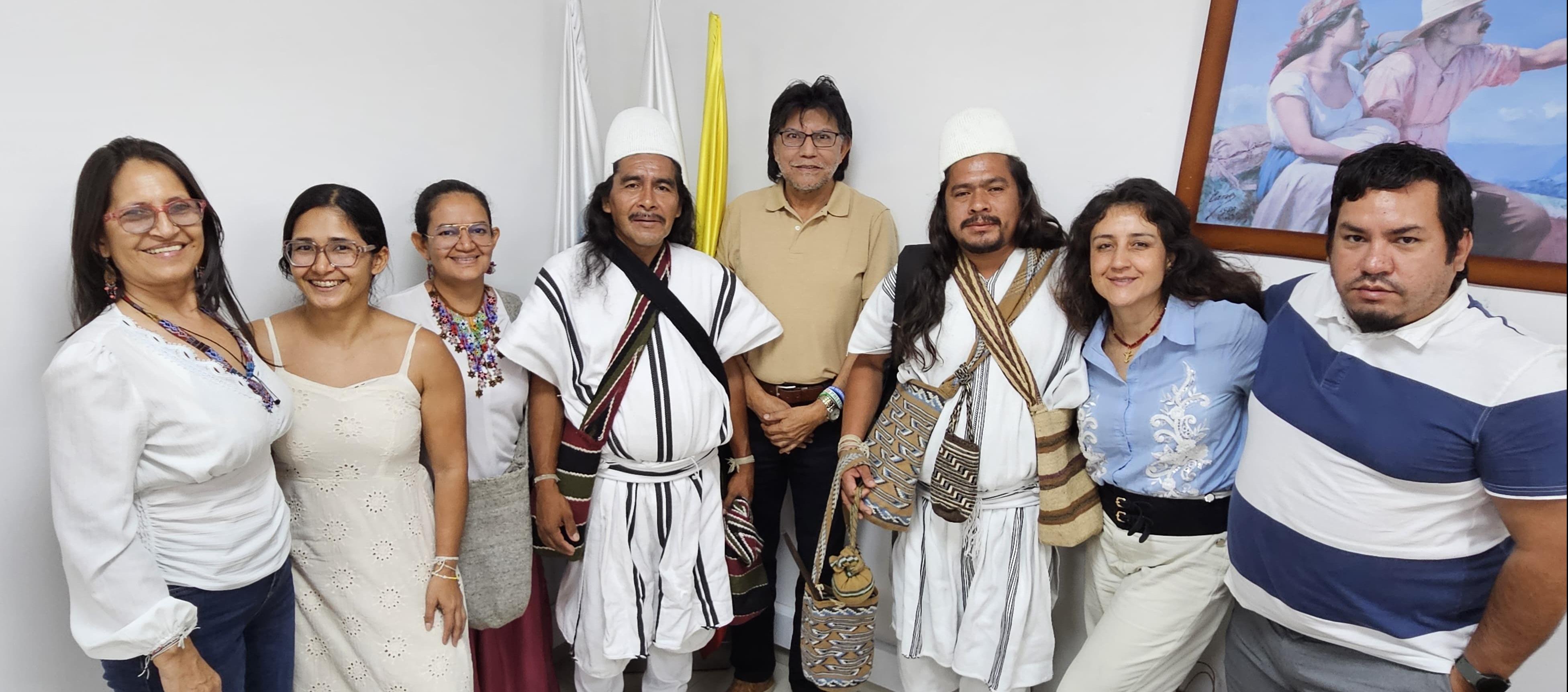 Dirección Territorial Magdalena de la URT y comunidades indígenas.