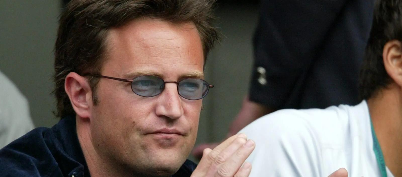 El actor Matthew Perry. 
