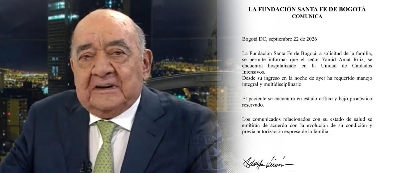 Yamit Amat y el comunicado publicado esta tarde.