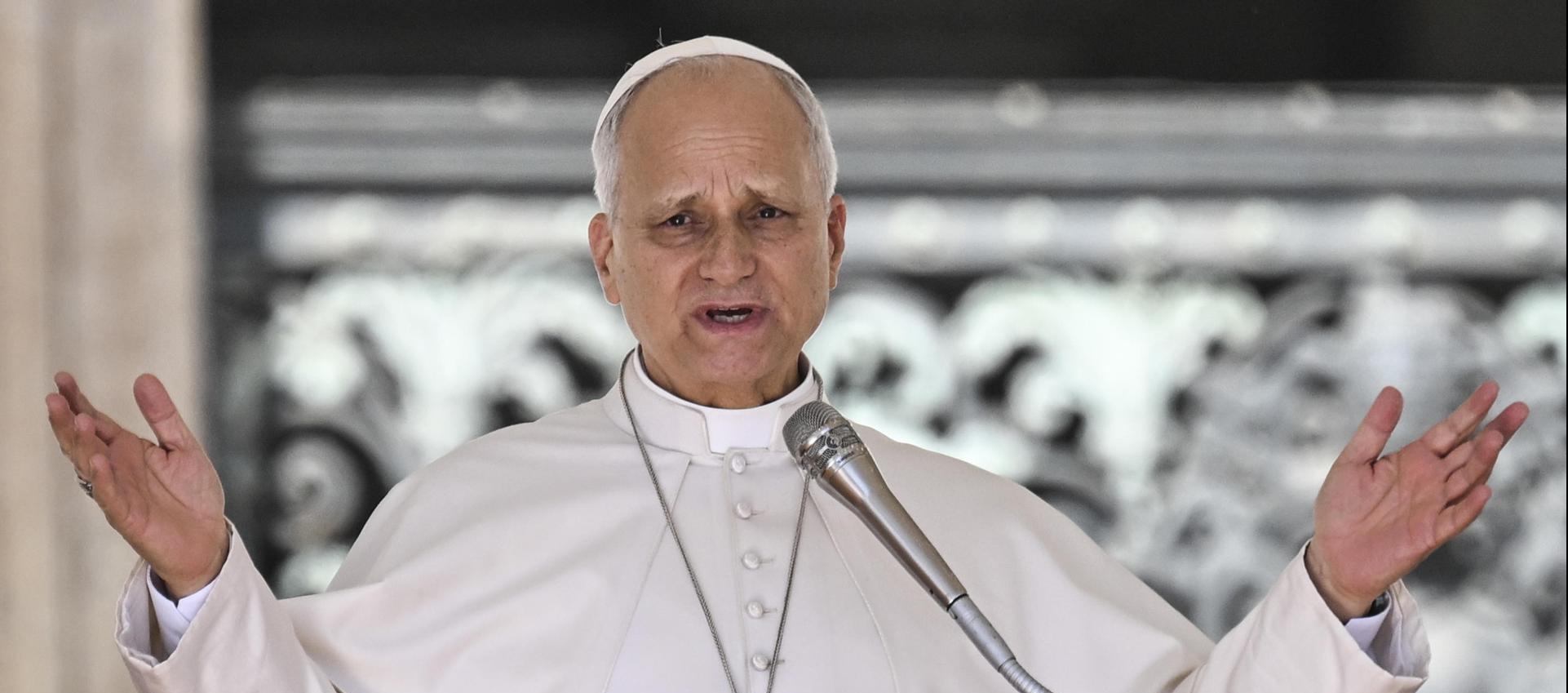 El Papa León XIV. 