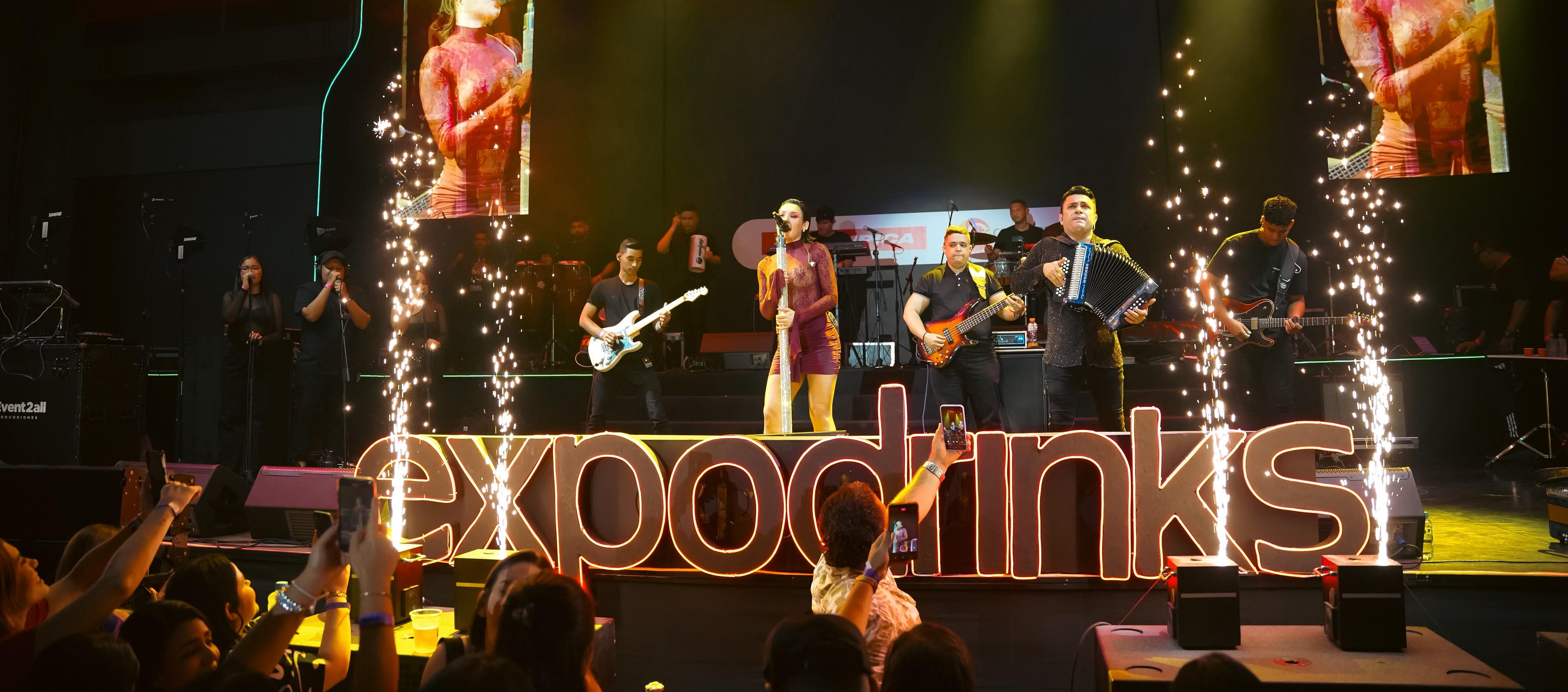 Expodrinks 2026 contará con artistas nacionales, locales e internacionales. 