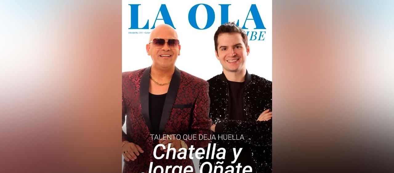 Fausto Chatella y Jorge Oñate en la portada de La Ola Caribe.