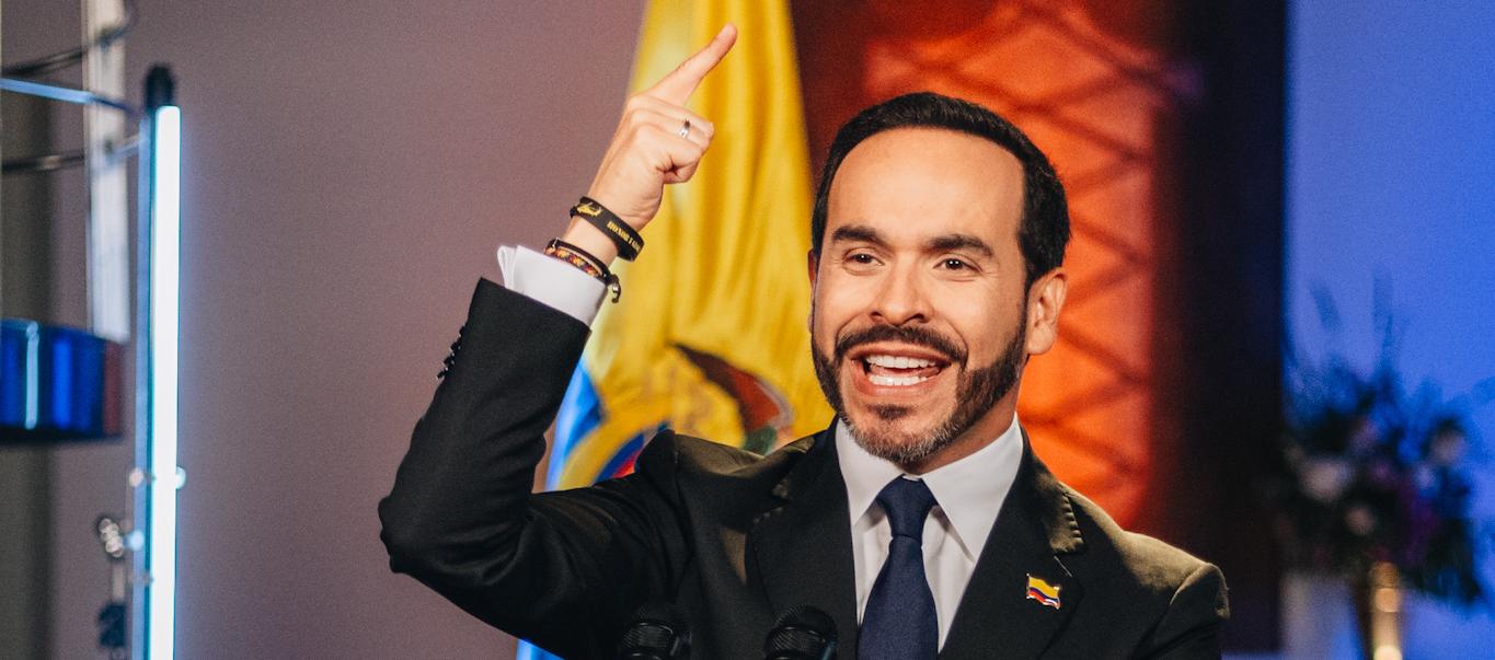 El Presidente Abelardo De La Espriella.