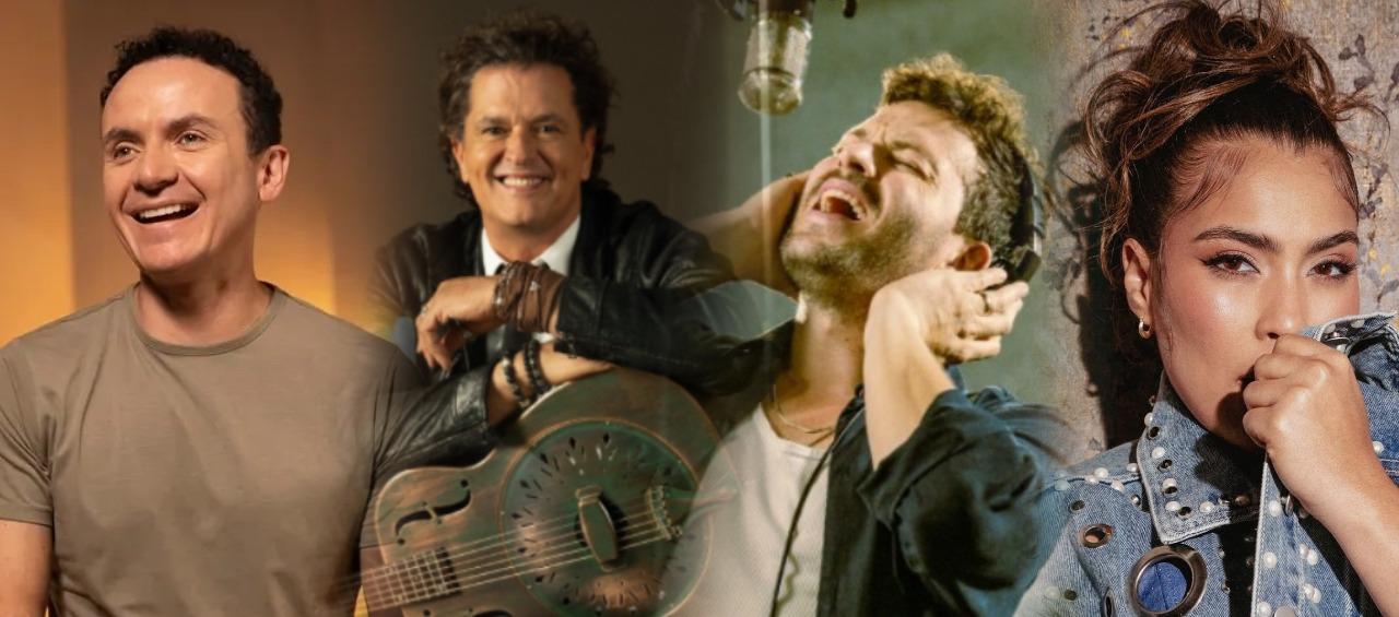 Fonseca, Carlos Vives, Gusi y Karen Lizarazo. 