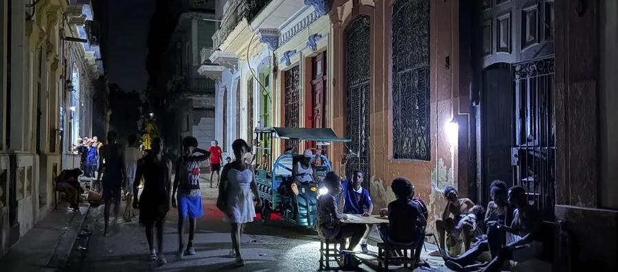 Cuba apagones. 