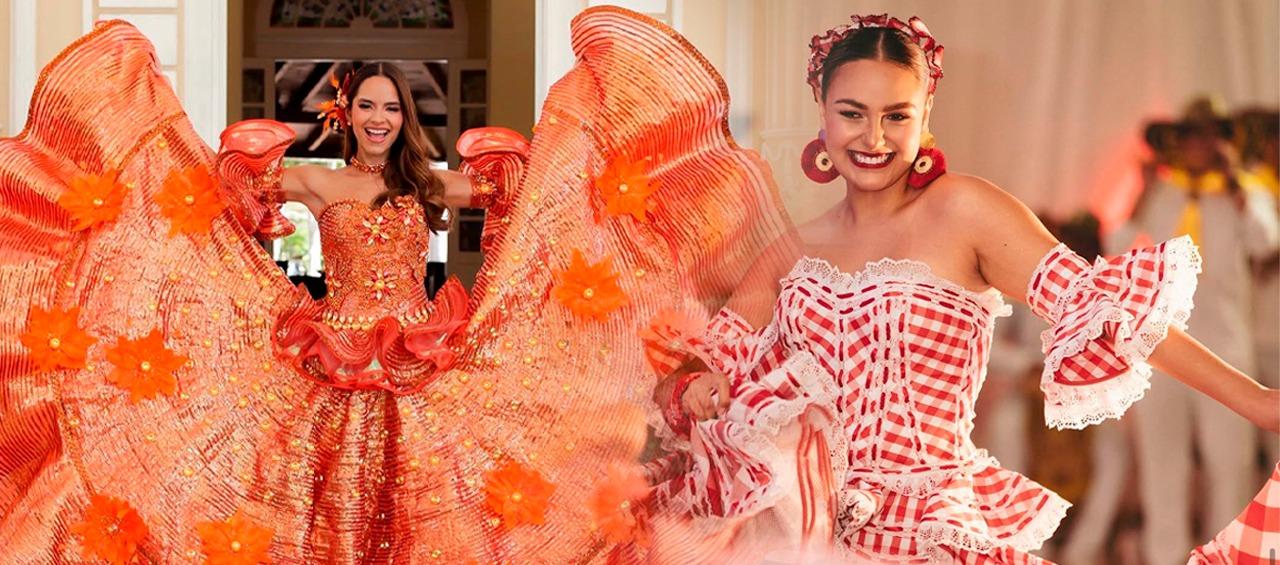Salwa Maloof Habib, Reina del Carnaval 2027, y María Juliana Olaciregui, Reina del Carnaval de la 44-2027.