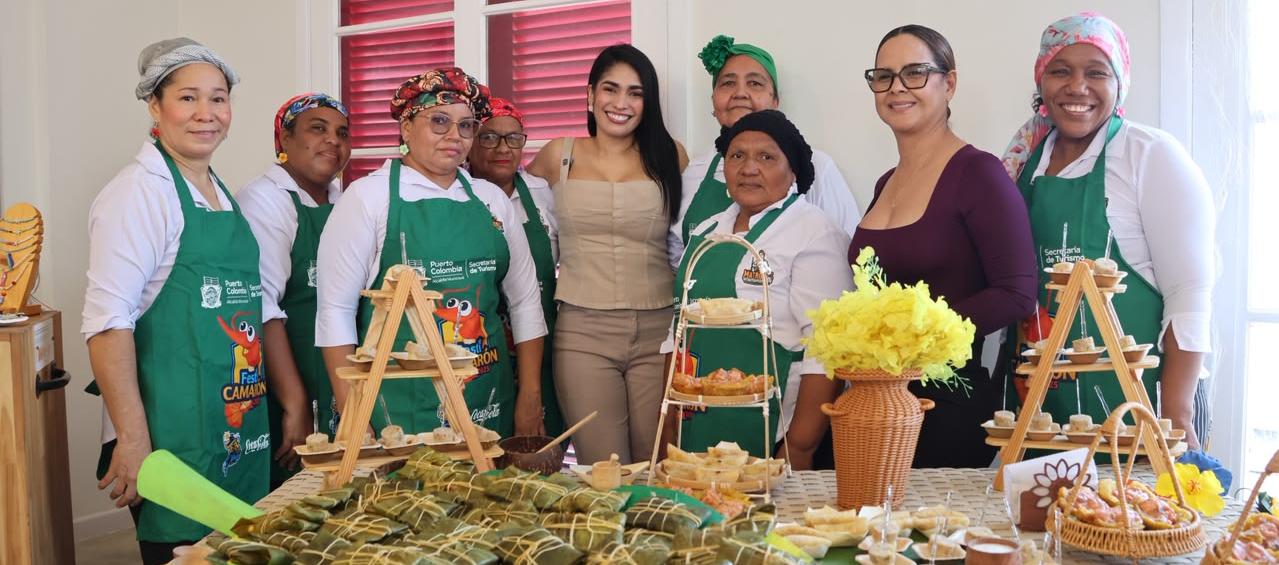 Matronas de Puerto Colombia fusionarán sabores. 