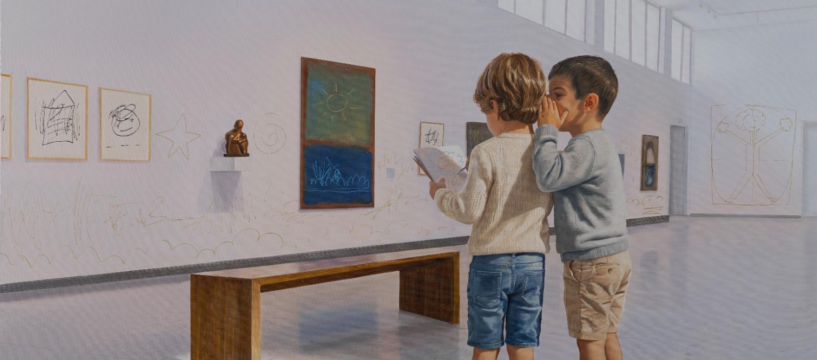 Obra 'Los curadores'. 