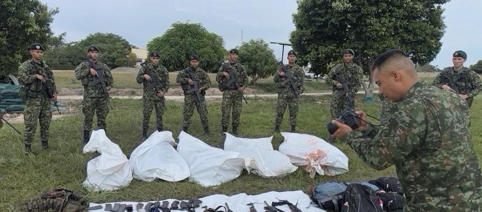 Abatidos del ELN.