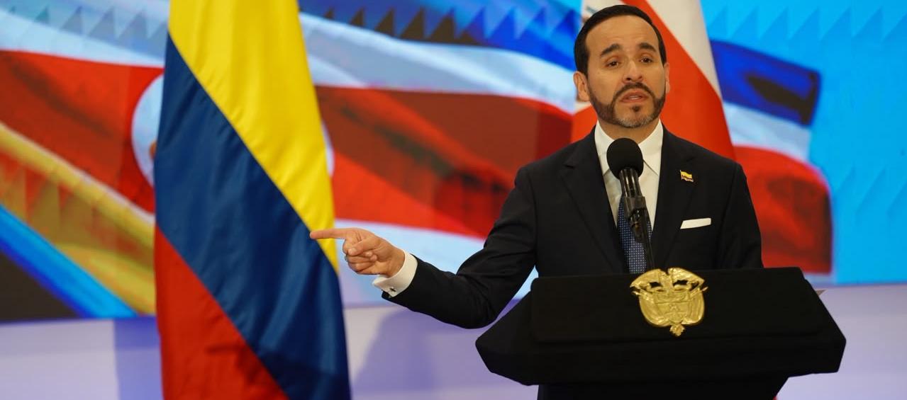 El Presidente Abelardo De La Espriella.