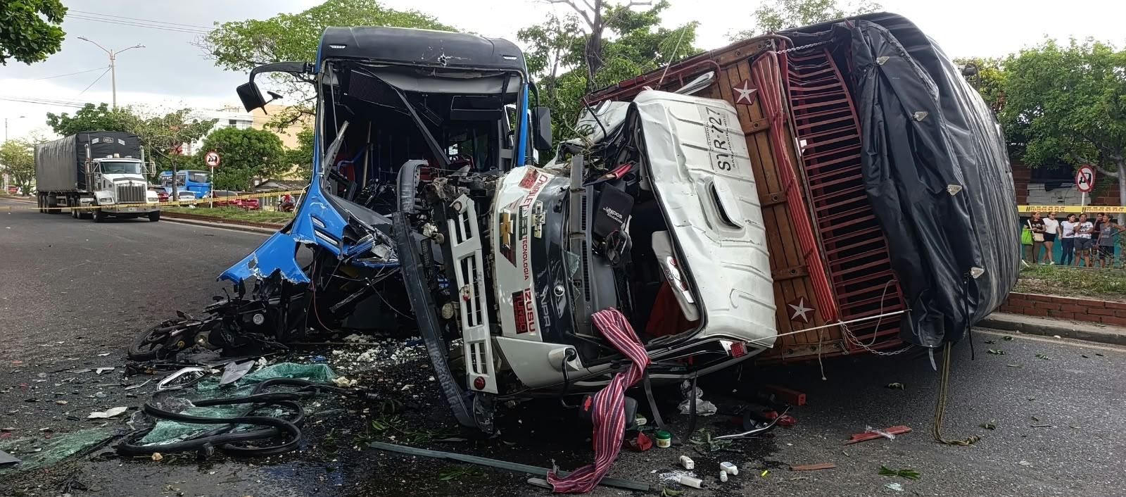 Accidente en Soledad 2000.
