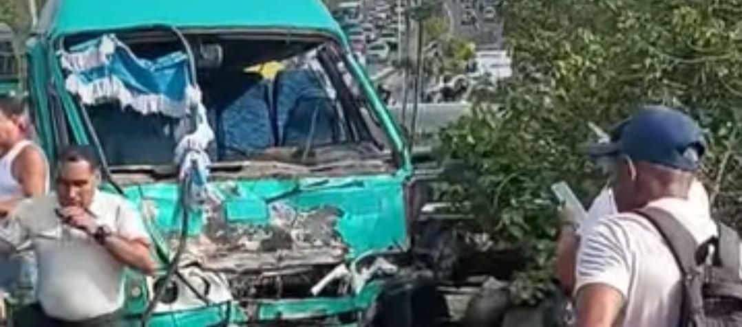 Accidente en la Circunvalar. 