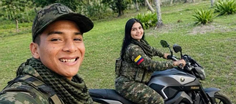 Alias 'Bendito menor' y su pareja, 'La Bebecita'.