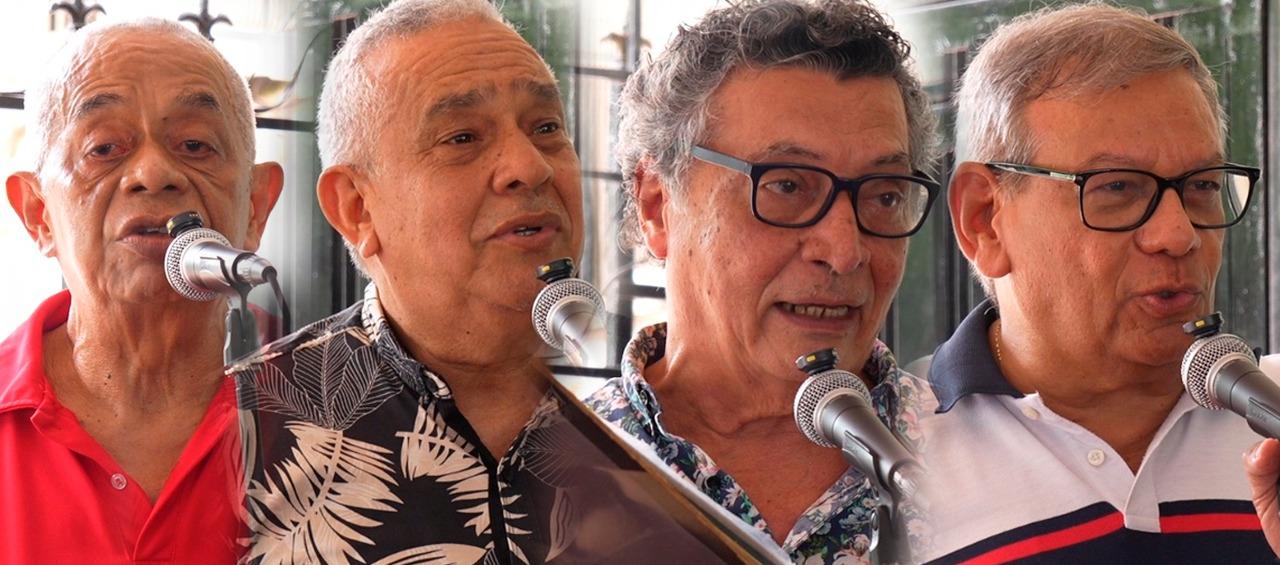 José Chois, Manuel Henríquez, Gilberto Marenco y Fabián Orozco.