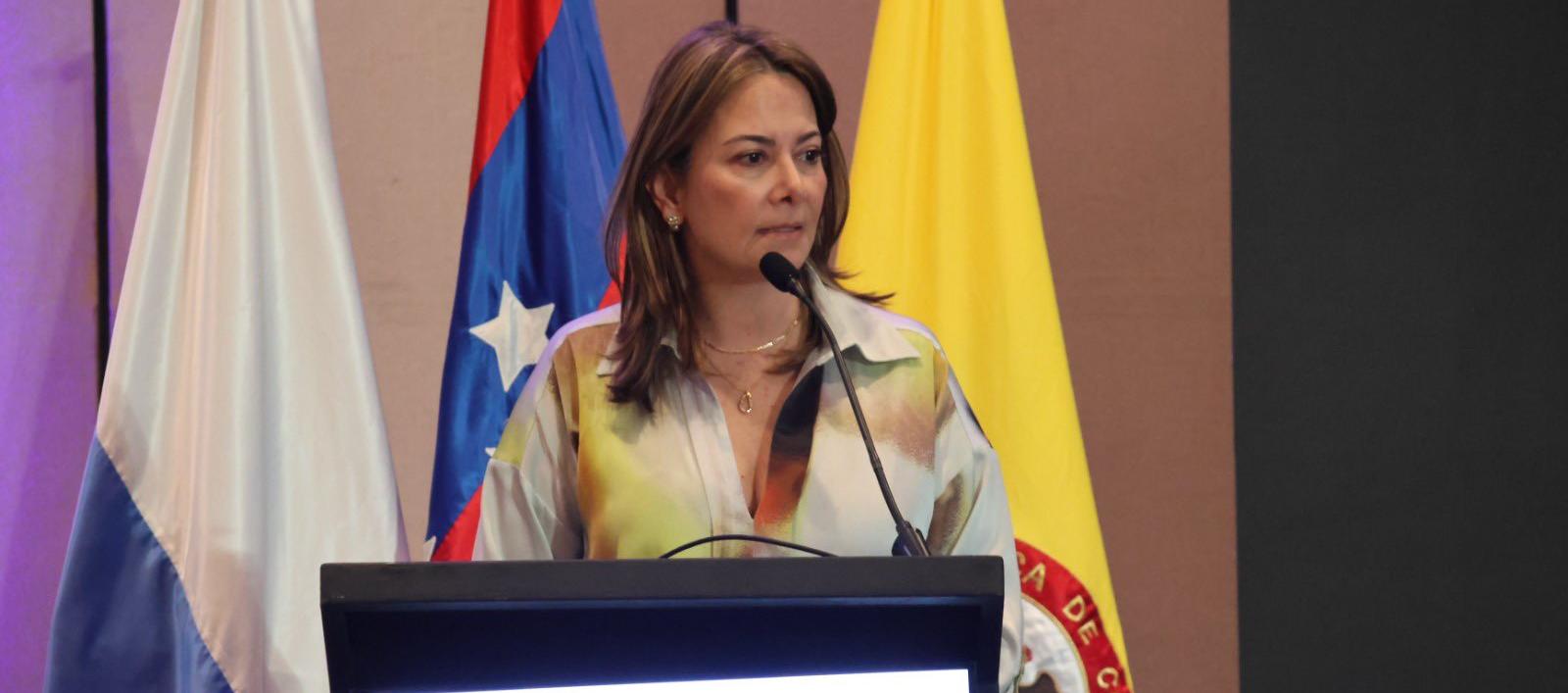 Ana María Vesga, ministra de Salud.