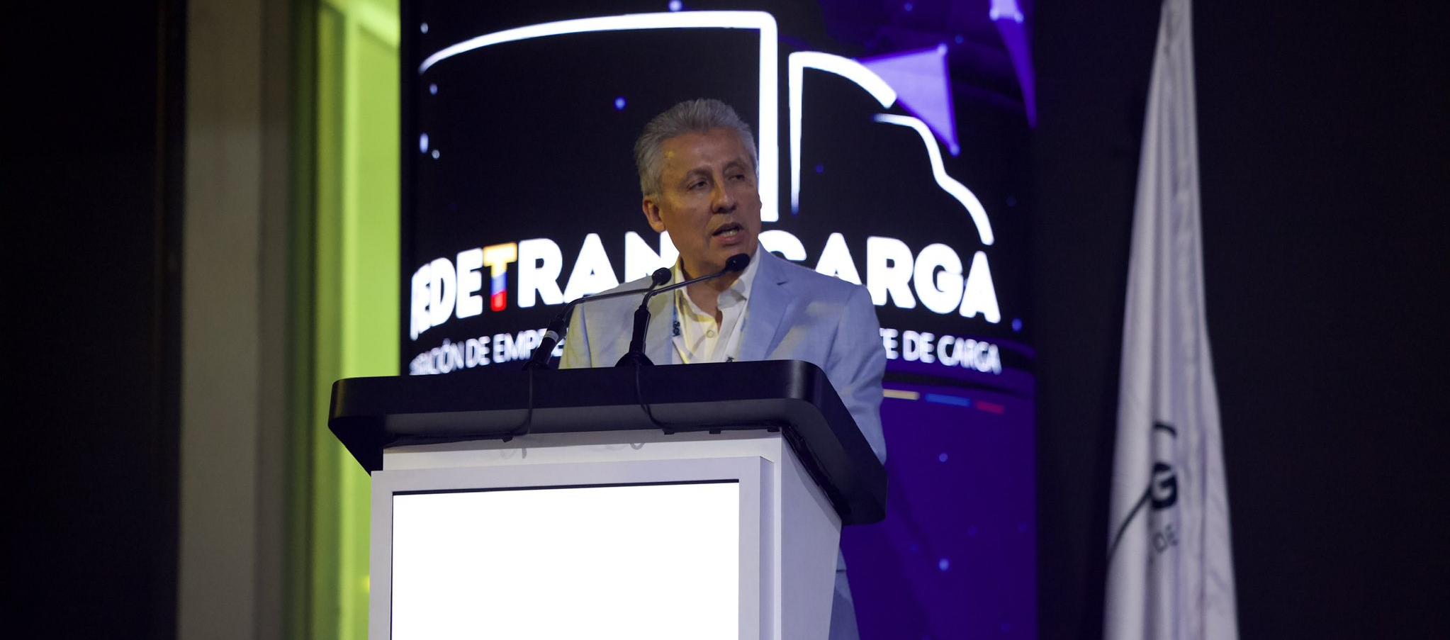 Arnulfo Cuervo, presidente de Fedecarga.
