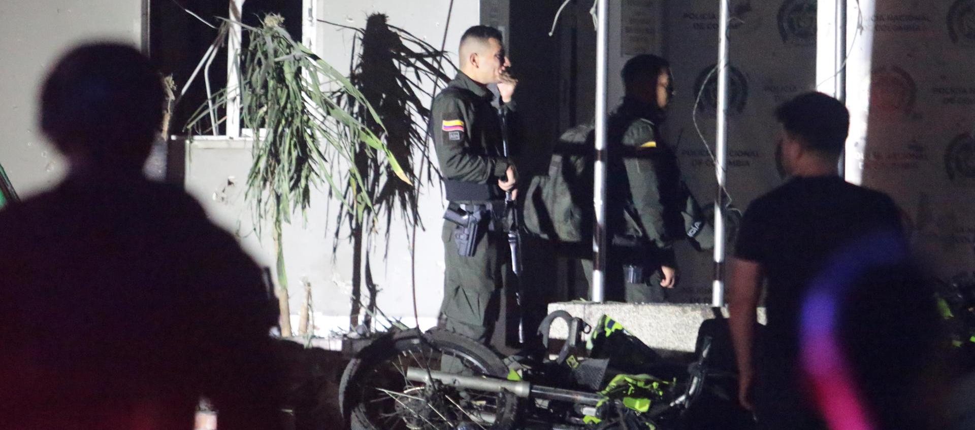 Atentado contra la estación de Policía en Los Patios, Norte de Santander