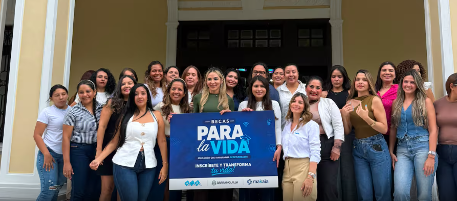 Beneficiarias de la beca en la convocatoria pasada.