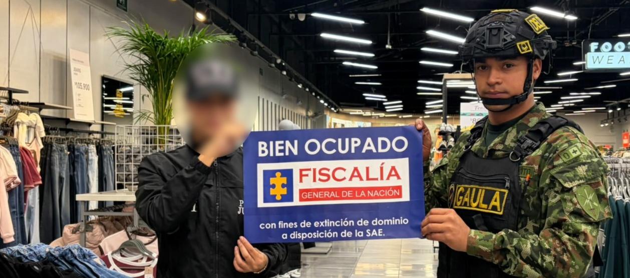 Bienes ocupados por la Fiscalía. 