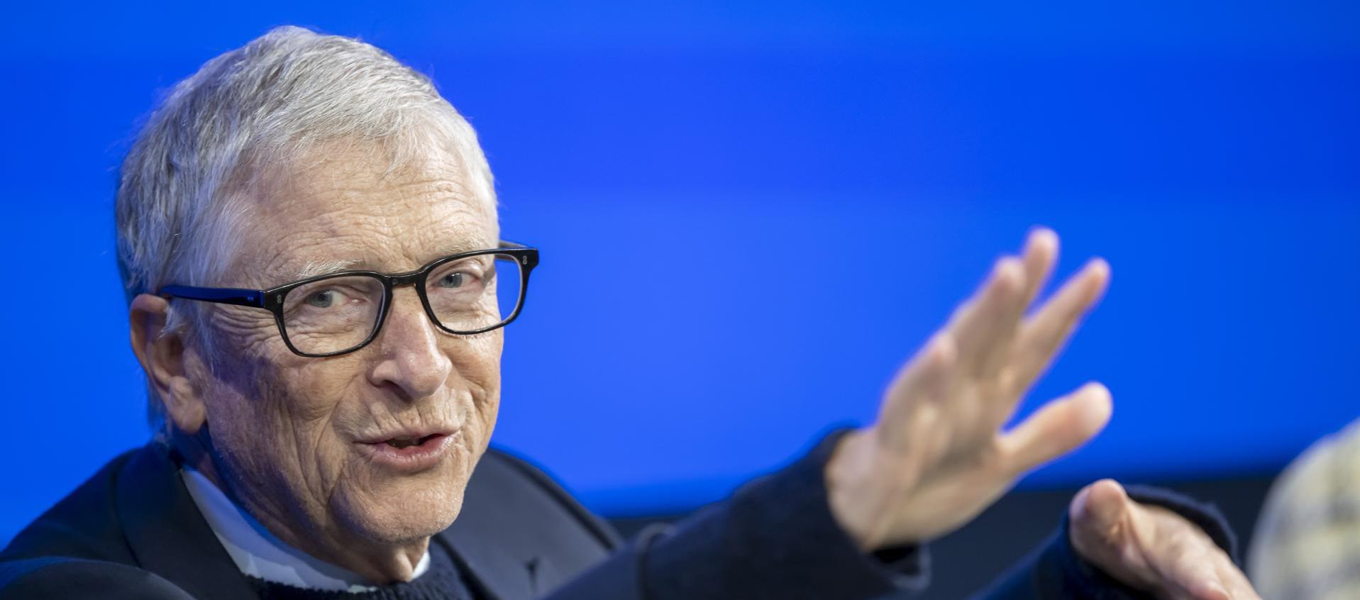Bill Gates, cofundador de Microsoft y empresario estadounidense.