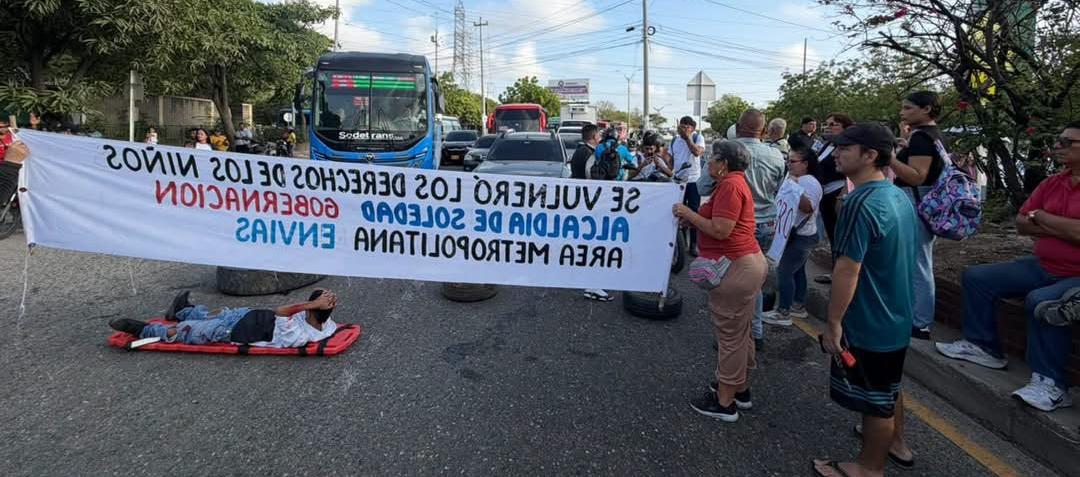 Imagen del plantón.