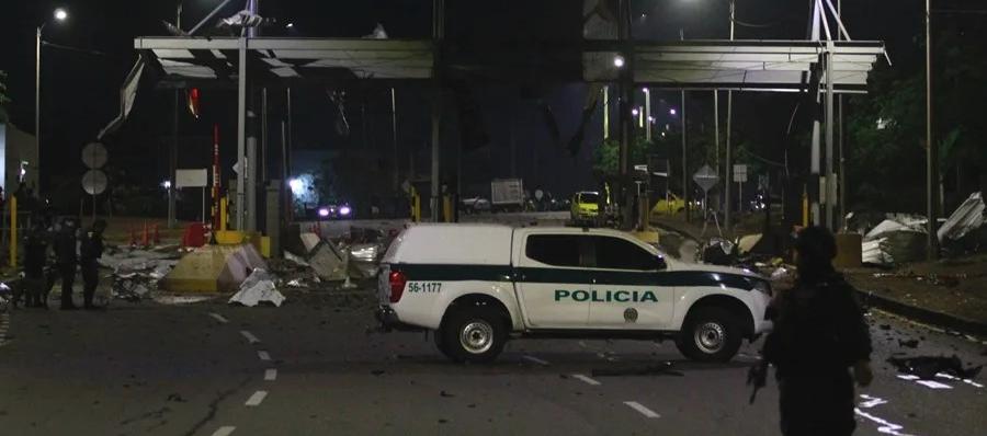 Imagen de un ataque peaje de Cúcuta.