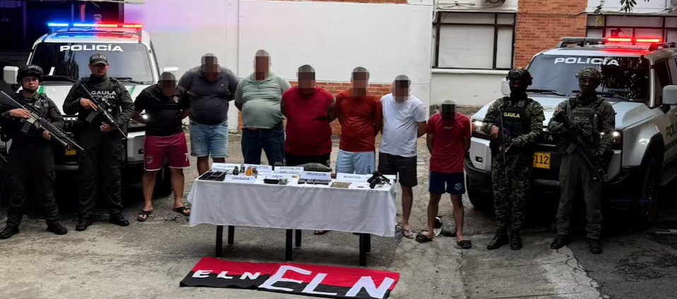 Las capturas fueron realizadas por la Policía y el Ejército. 