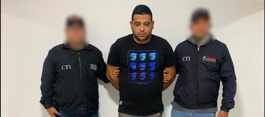 Yesid Albán Arcón Sandoval fue capturado por agentes del CTI. 