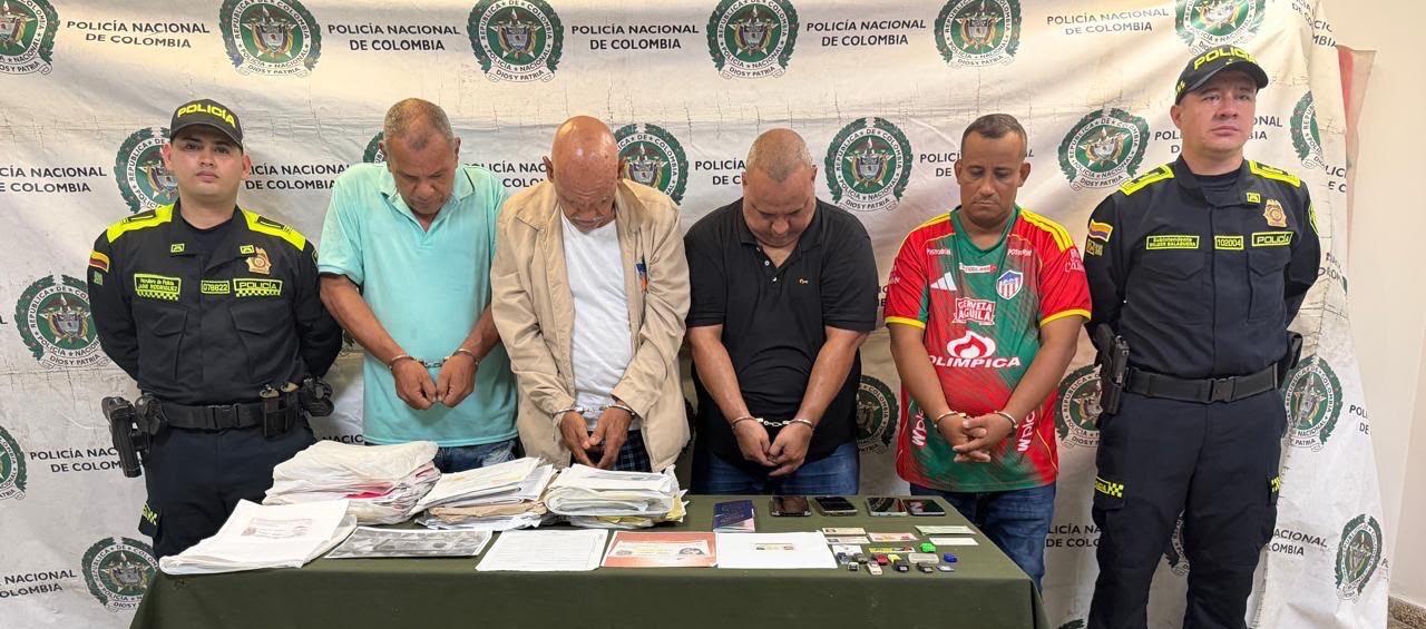 Capturados por pertenecer a presunta red transnacional. 