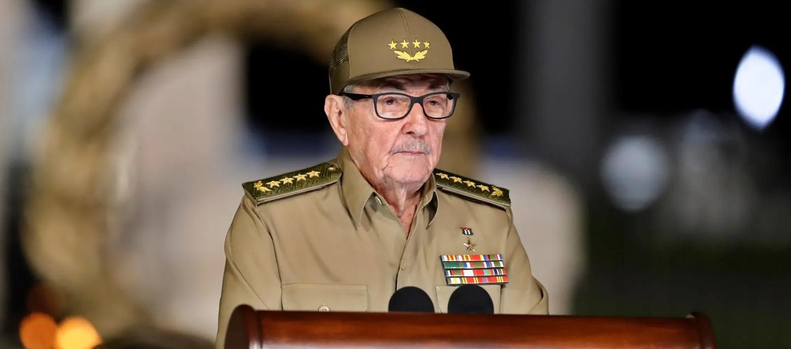 El expresidente cubano Raúl Castro.