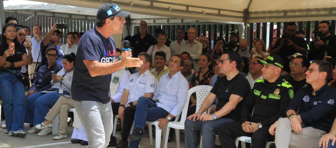 El Alcalde de Barranquilla, Alex Char.