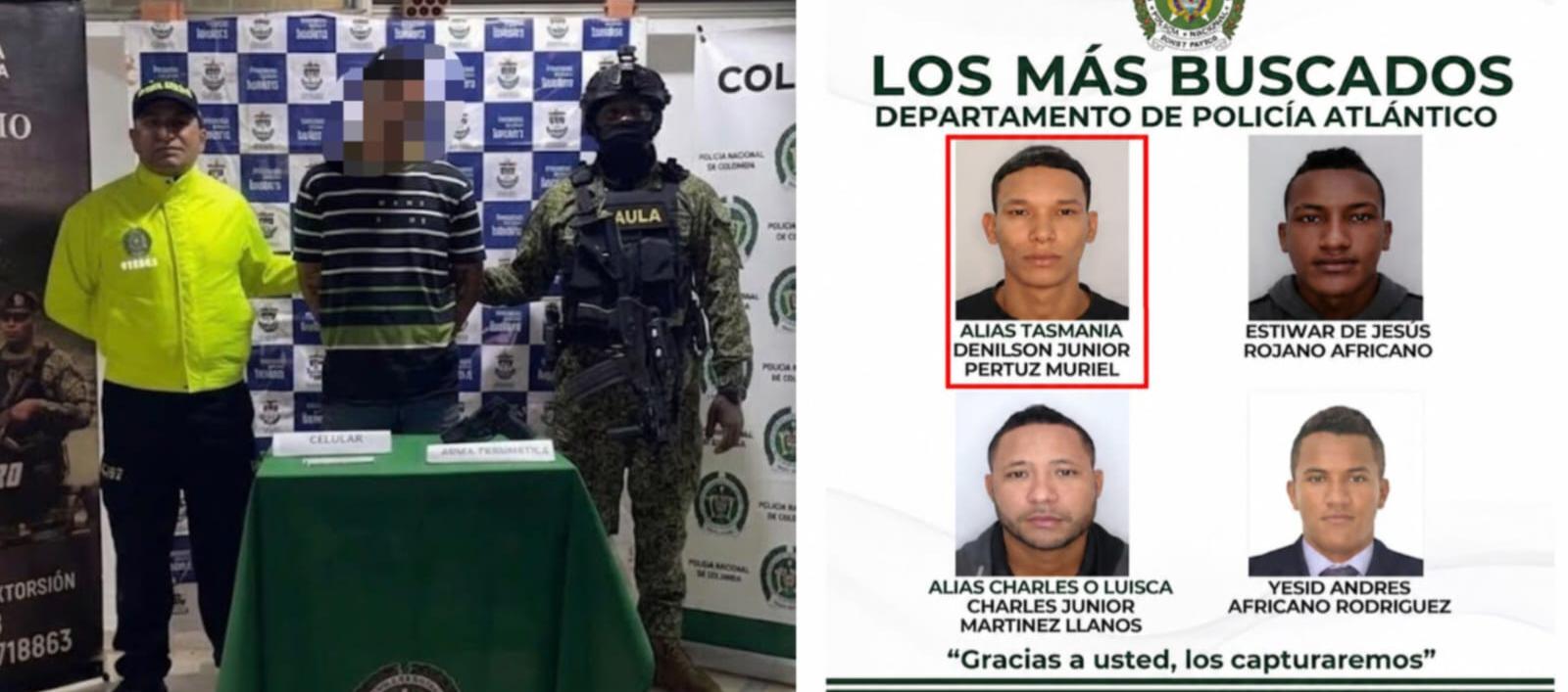 Danilson Junior Pertúz Muriel, alias ‘Tasmania’