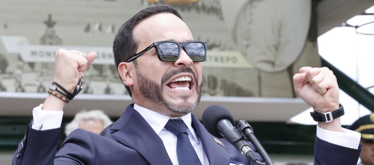 El Presidente Abelardo De La Espriella.