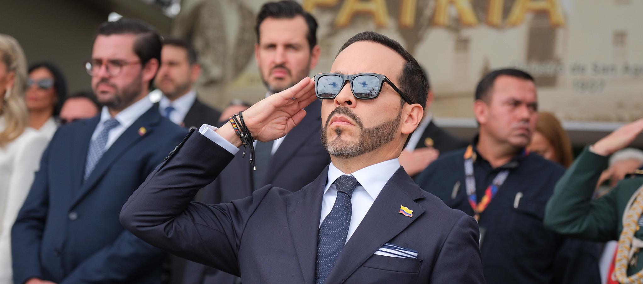 El Presidente Abelardo De La Espriella.