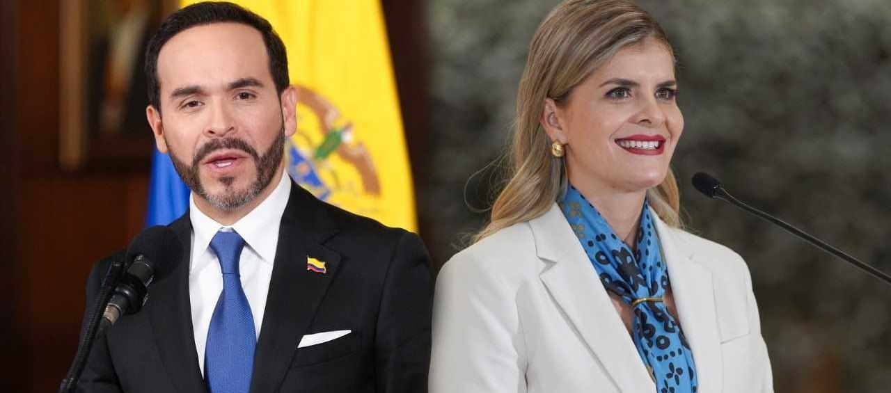 Abelardo De La Espriella y Laura Fernández.