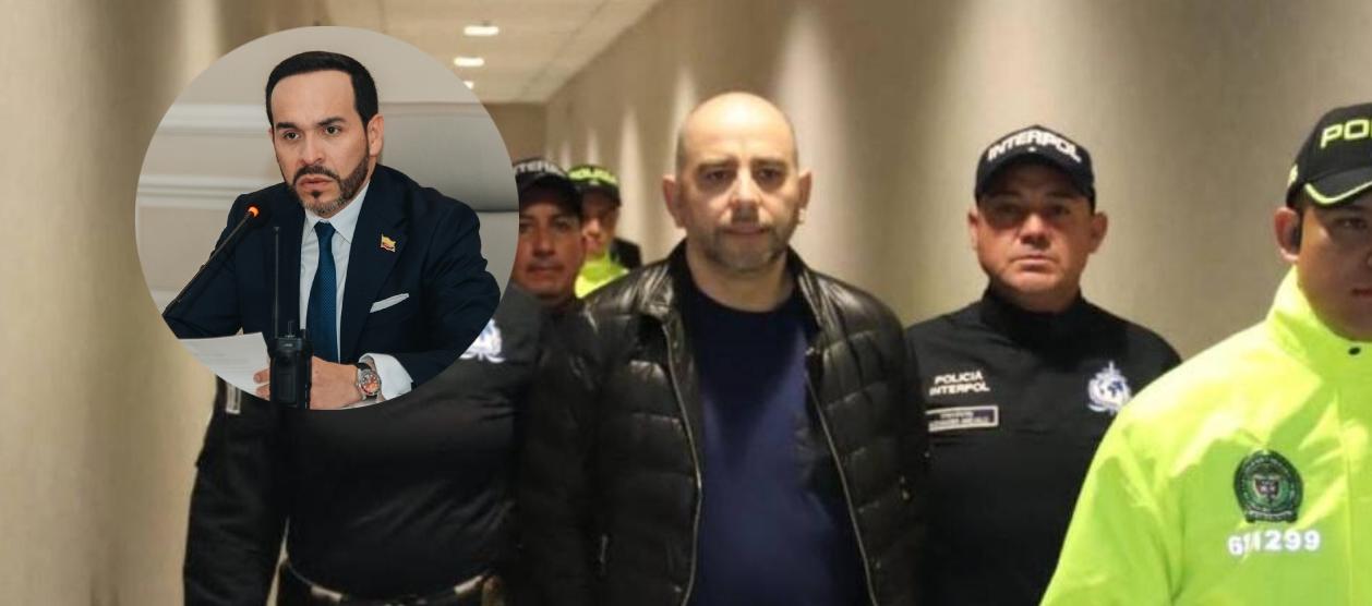 El Presidente Abelardo De La Espriella y Fredy Castillo Carrillo, alias 'Pinocho'.