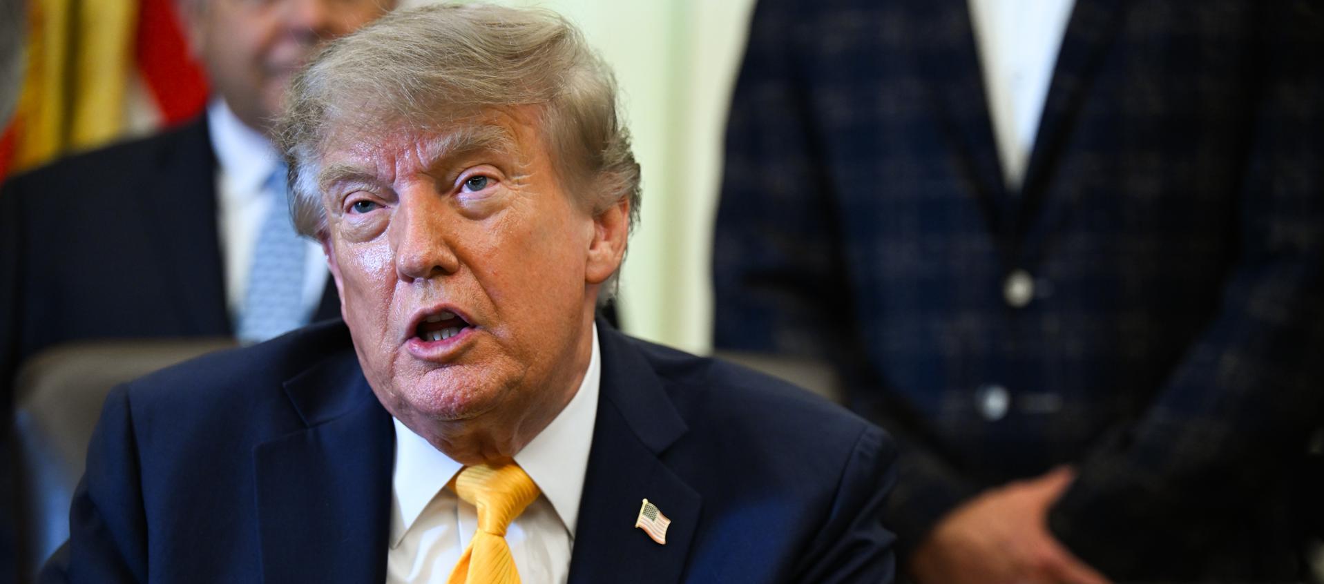 Donald Trump, presidente de Estados Unidos.