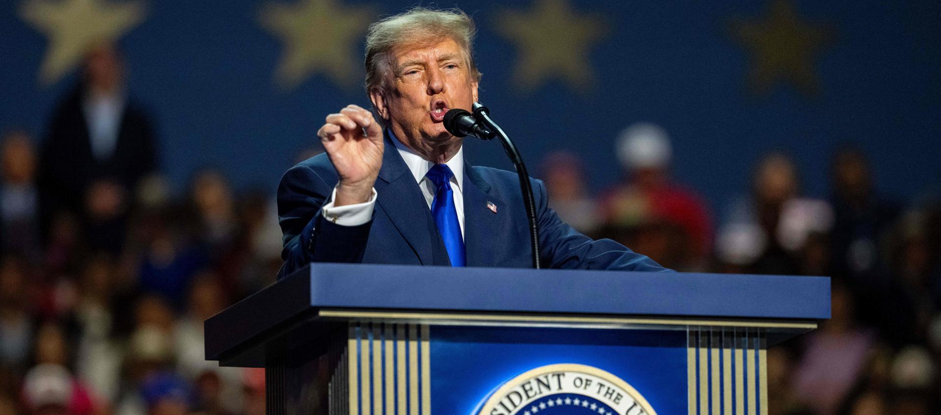 Donald Trump, presidente de los Estados Unidos.