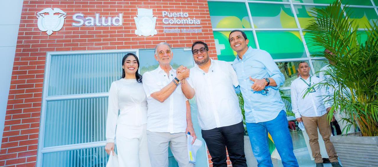 Acto de entrega de la ESE Hospital Puerto Colombia.