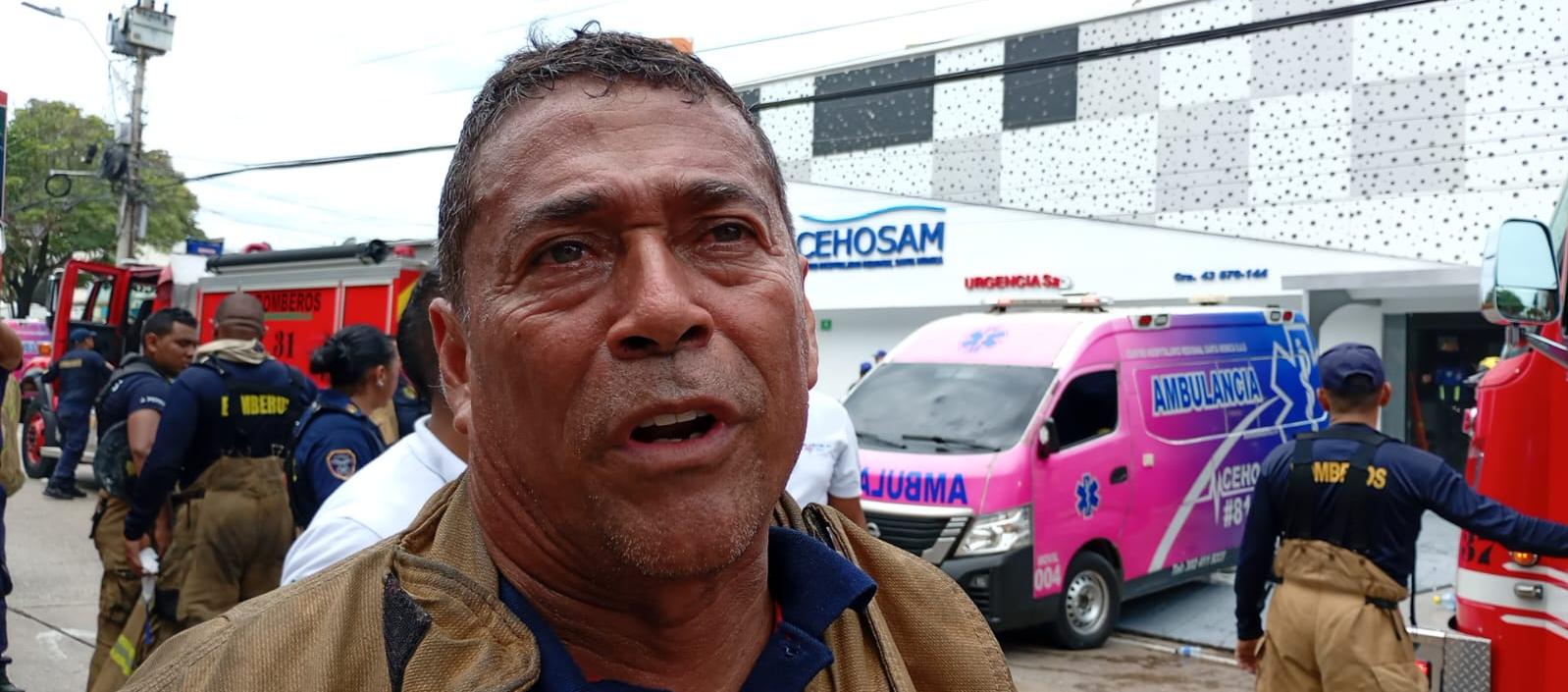 Edwin Pacheco, Comandante del Cuerpo de Bomberos de Barranquilla