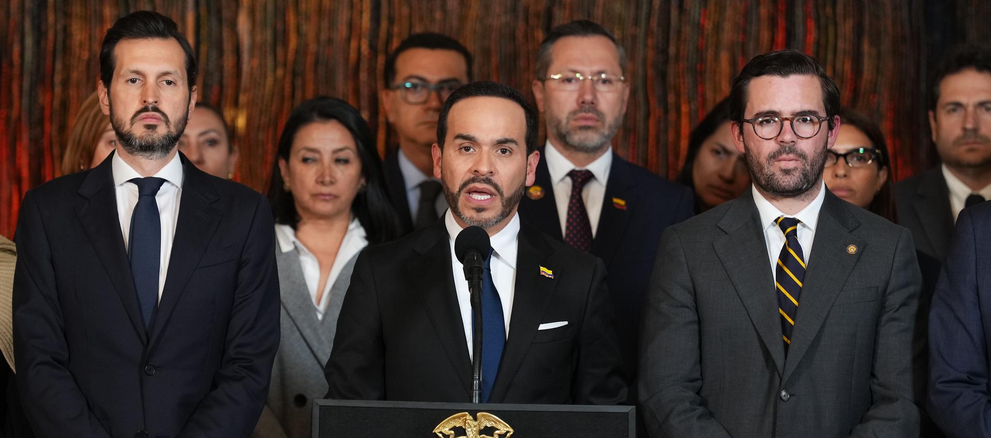El Presidente Abelardo De La Espriella.