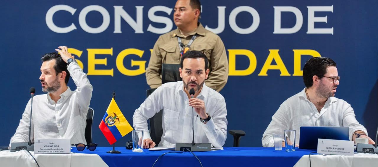 El Presidente Abelardo De La Espriella en el Consejo de Seguridad.
