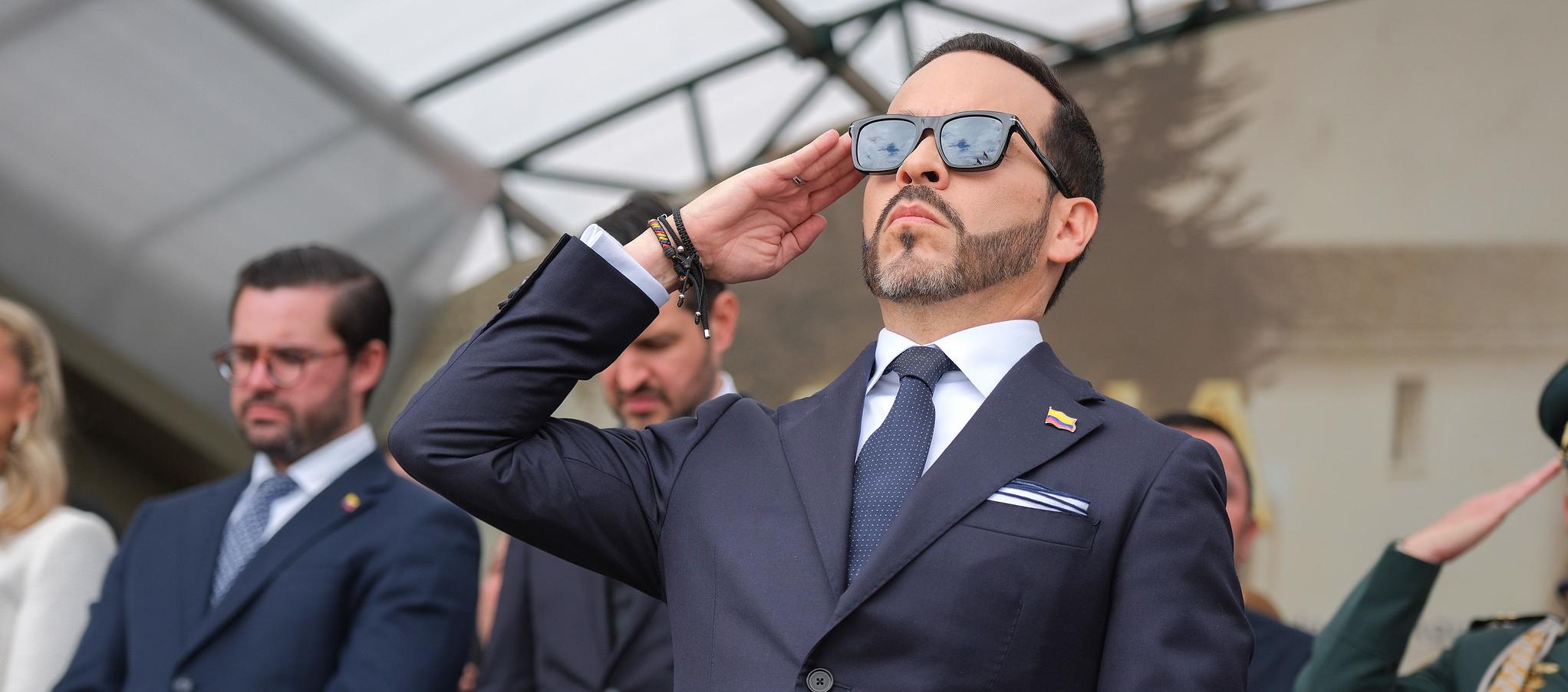 El Presidente Abelardo De La Espriella.