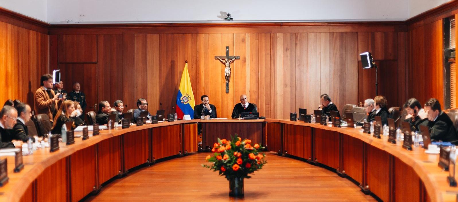 El Presidente en la Corte Suprema de Justicia